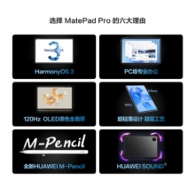 華為（HUAWEI） 華為平板MatePad Pro 11英寸 2022款娛樂辦公學(xué)習(xí)二合一平板電腦 驍龍888 曜金黑 WiFi 12G+512G 官方標(biāo)配