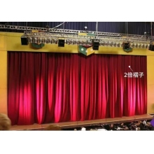 舞臺電動幕布  定做（加厚意大利絨布，軌道，杜亞舞臺專用電機ID100-WF，遙控器）